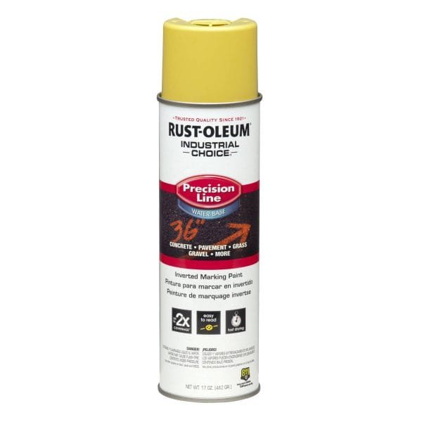 Aerosol Invertido Al Agua 1800 Amarillo 454gr. - Rust-oleum